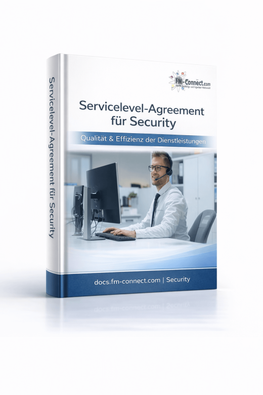 Service Level Agreement Security Facility Management Cover