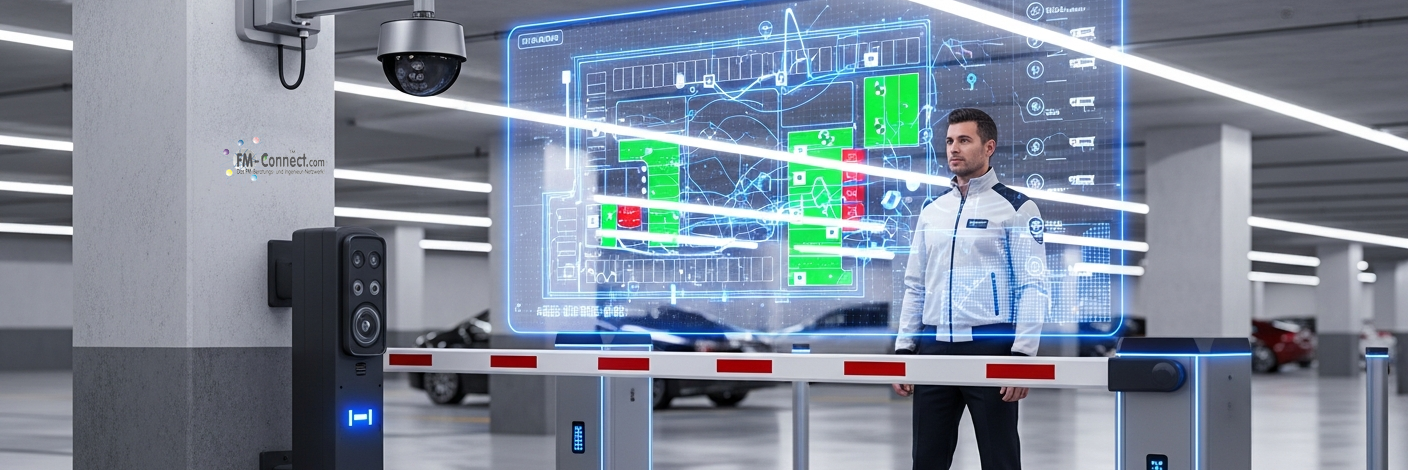Parkraumüberwachung und Mobility Hub für sichere Fahrzeugnutzung im Unternehmen