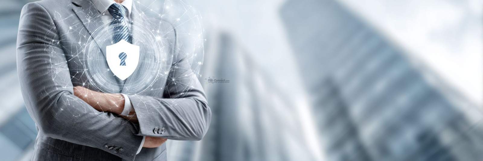 Unternehmenssicherheit im Facility Management umfasst Maßnahmen zum Schutz von Gebäuden, Personen und Betrieb vor Gefahren und Bedrohungen